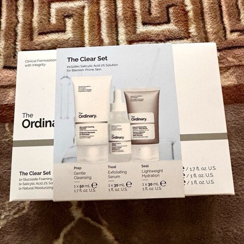 The ordinary clear set piece - clear, 3-piece