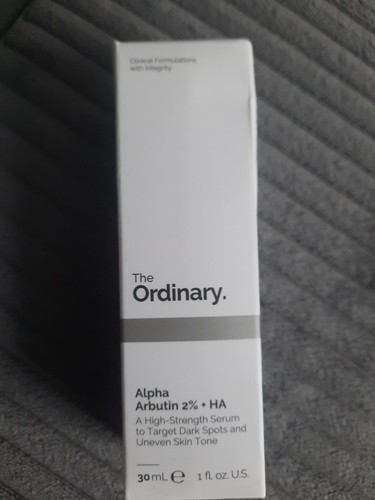 The ordinary alpha - alpha, arbutin